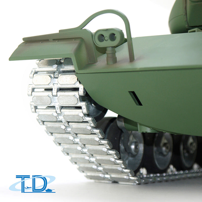 TD Model 1/16 RC Tank M60A3 USA Remote Control Battle Panzer Hobby Model Simulation Military Vehicle with Sound Smoke