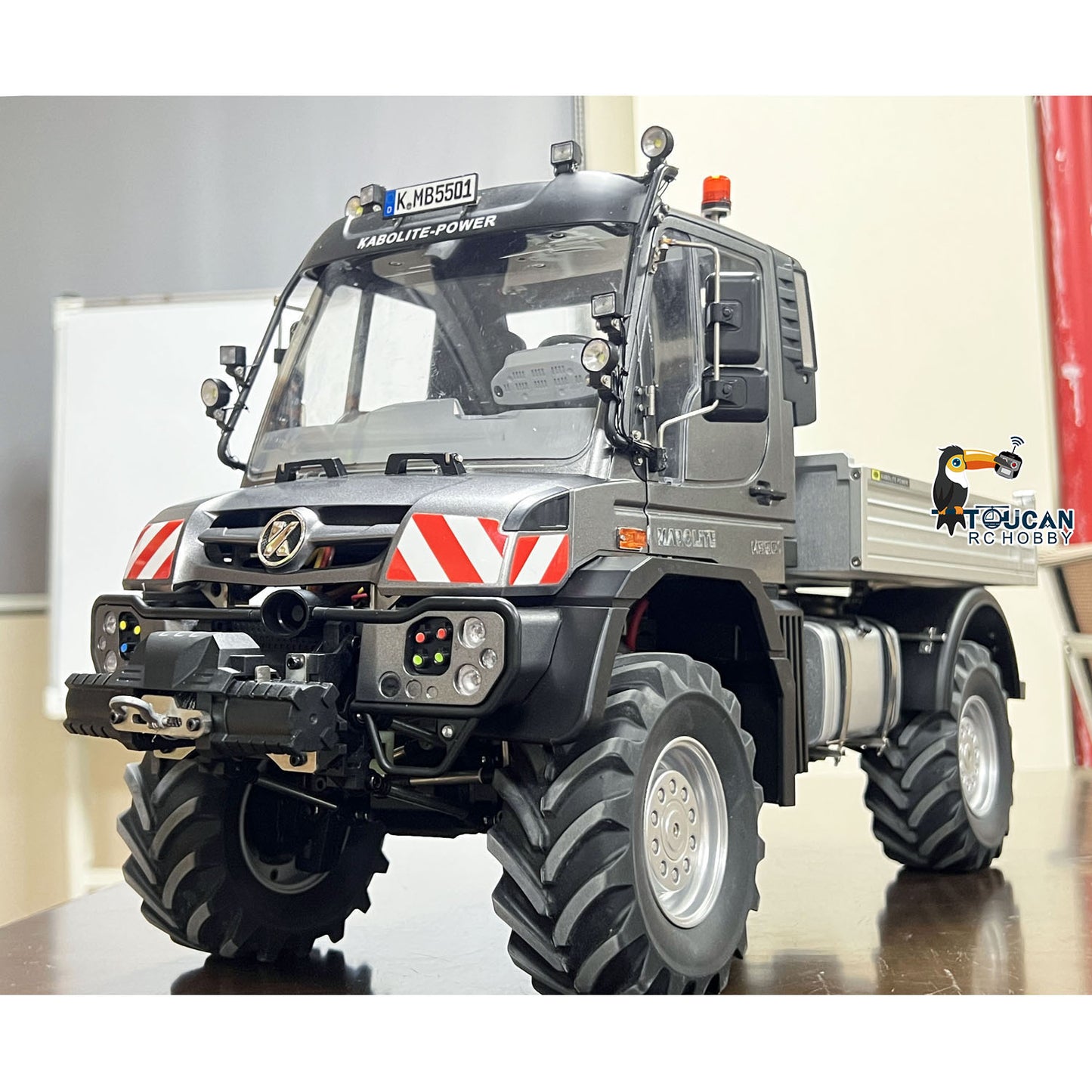 RTR 1/14 KABOLITE K5501 RC Off Road Car Crawler Model Radio Control All Terrain Vehicle Light Truck Axle Locks Electric Winch