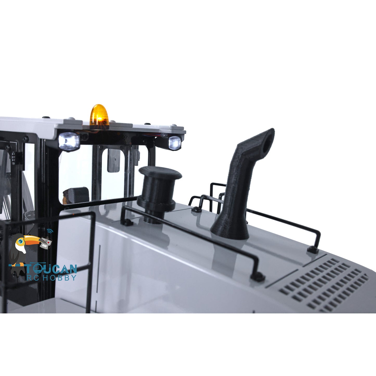 US Stock Metal 1/14 Hydraulic RC WA470 Loader Model Electric Car ESC Motor Servo Lights Charger Ready to Run Construction