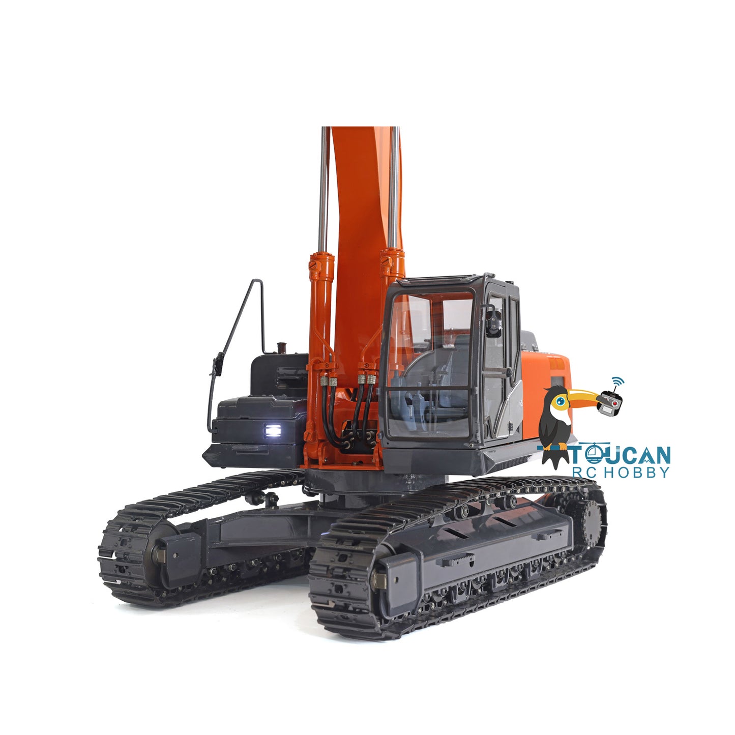 HITACHI 360 DIM-H3 1/12 Metal Hydraulic RC Excavator RTR Light System Motor ESC 3-way Median Oil Return Assembled and Painted