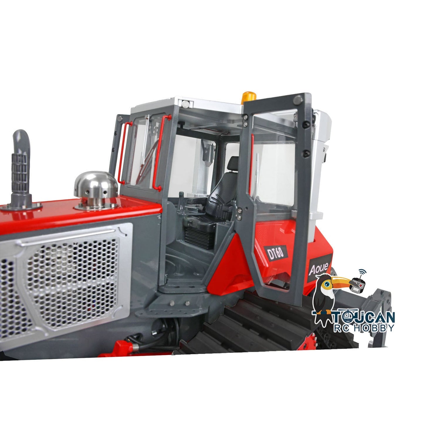 LESU 1/14 Aoue-DT60 RC Dozer Bulldozer Hydraulic Model Truck Pump Lights Motor ESC Servo Light Sound System GPS