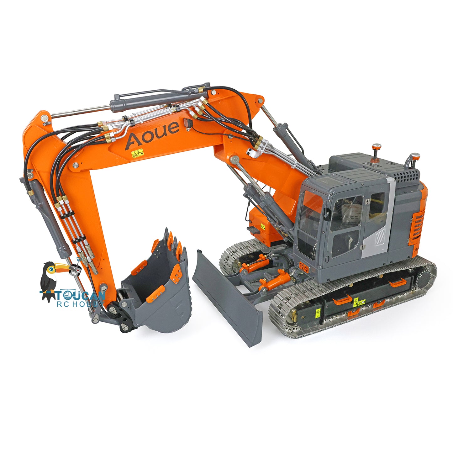 Metal LESU 1/14 RC Hydraulic Excavator Aoue ET26L PL18EV RTR Digger Model Sounds