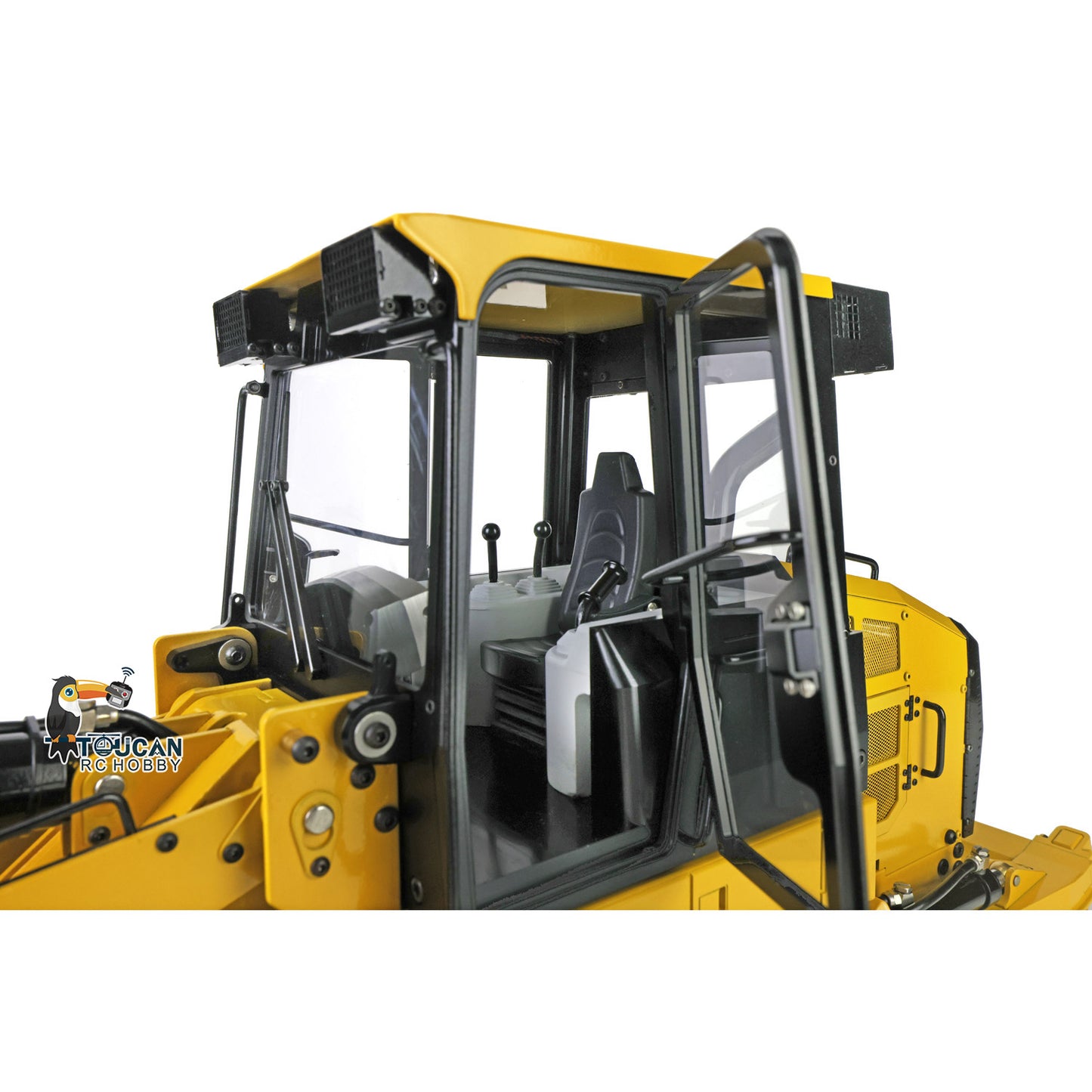 JDModel 1/14 Metal RC Hydraulic Tracked Loader JDM-188 963D 3CH Valve Pump Construction Car I6S Radio RTR Model Light 201 Sound