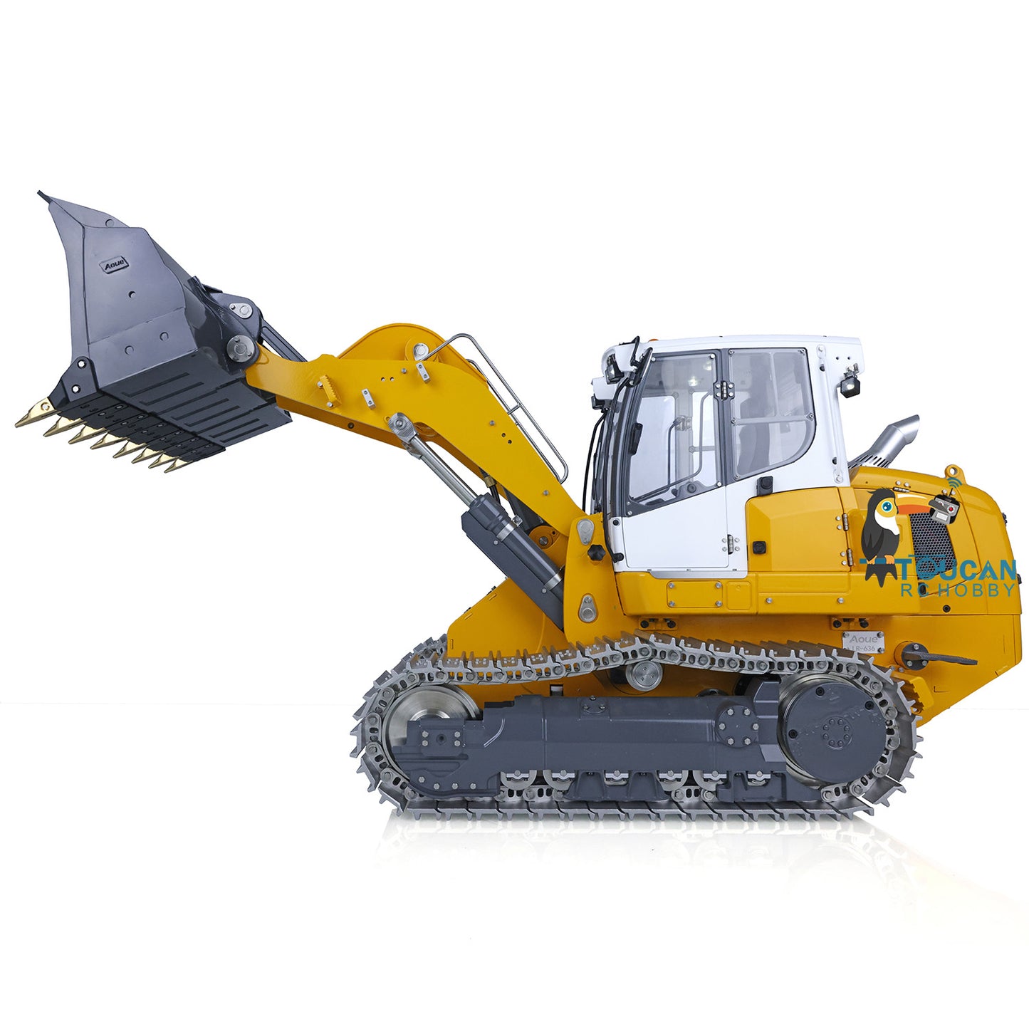 LESU Metal 636 1/14 RC Hydraulic Tracked Loader RTR Remote Control Loaders Simulation Model PL18EV Lite ESC Servo Motor