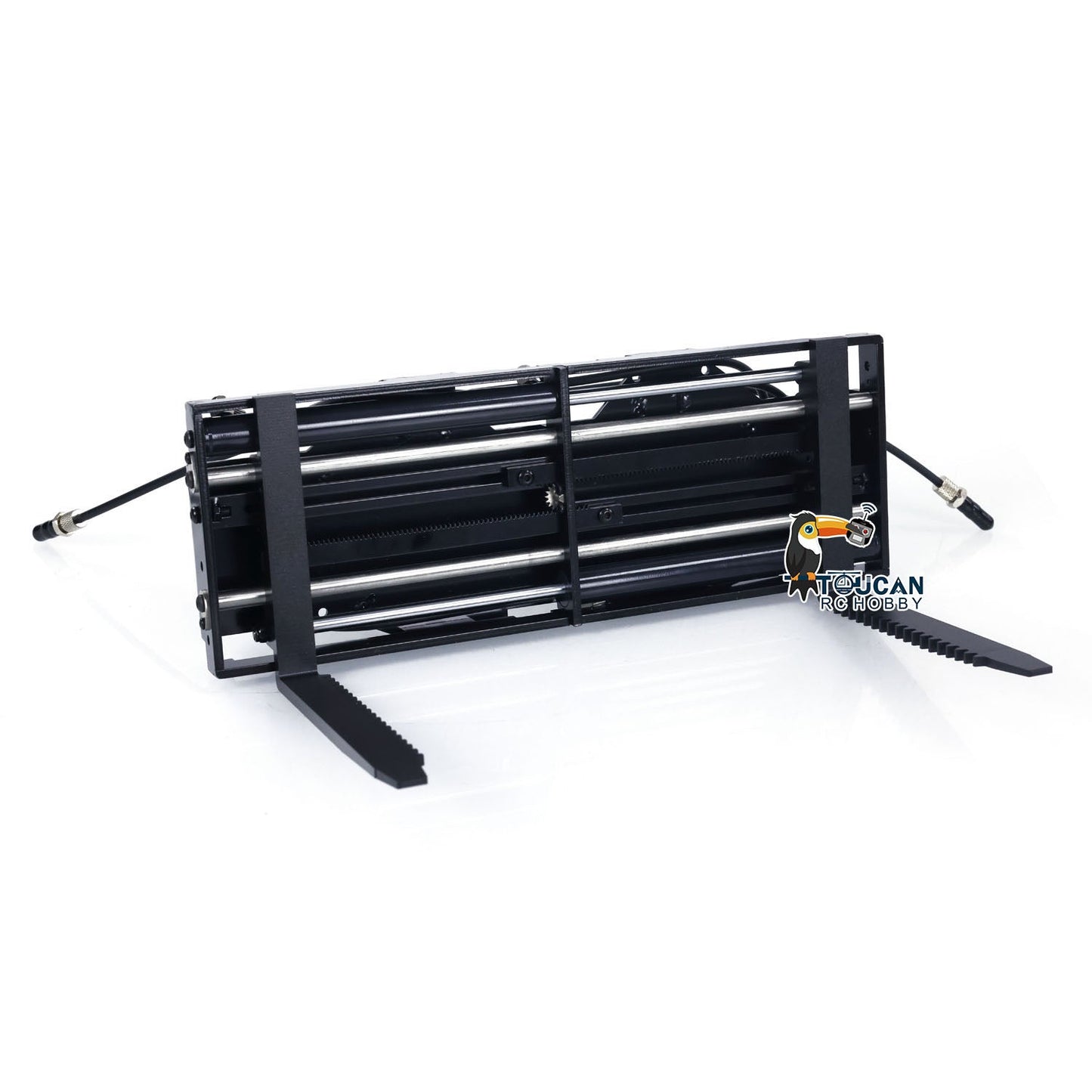 Metal 1/14 RC Hydraulic Loader WA480 Heavy Construction Machine Differential Lock Axles Quick Coupler Fork Light Sound ST8