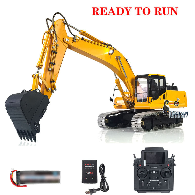 1/14 Metal LESU RC Hydraulic Excavator PC360 AC360 Radio Control Diggers RTR/KIT Versions DIY Painting Customized Hobby Model