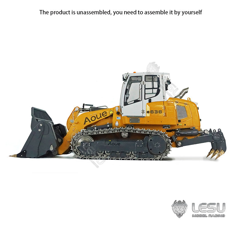 LESU 1/14 Metal Painted RC Loader 636 Radio Controlled Construction Vehicles W/ Sound Light Hydraulic System Decal