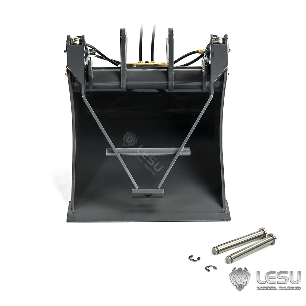 1/14 Metal Grab Bucket for LESU ET35 Hydraulic RC Excavator Radio Controlled Digger Simulation Model DIY Spare Parts