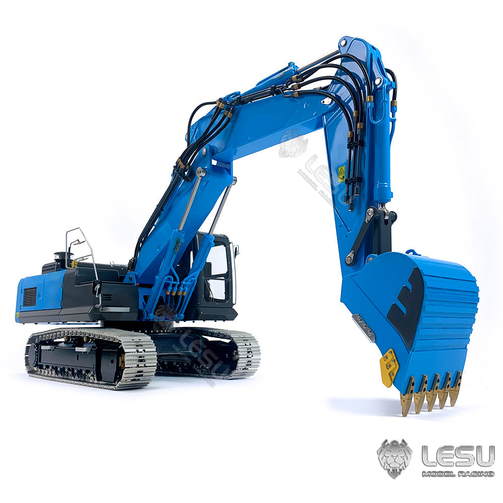 LESU 1/14 Scale ET36L RC Hydraulic Excavator 3-boom Radio Control Digger ESC Servo Motor Hobby Model Painted Assembled