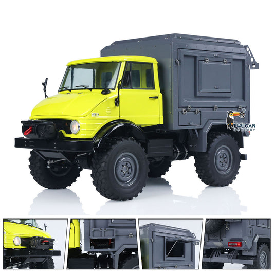 Metal LESU 1/10 4*4 RC Off-road Car RAVE-UM406 Electric Remote Control Recreational Vehicle 2Speed Gearbox Winch