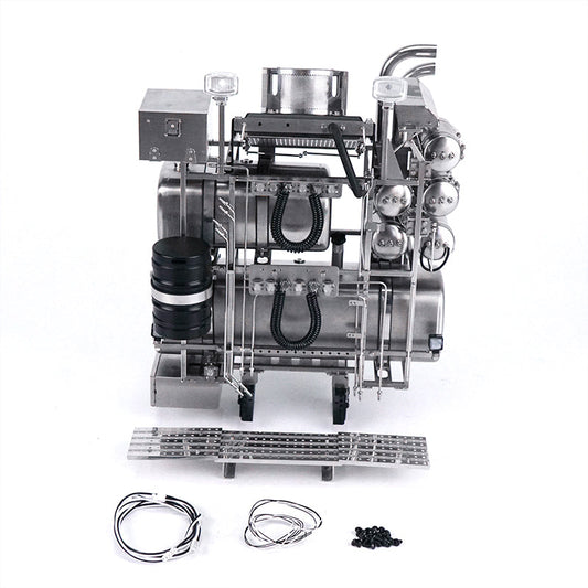 LESU Metal Heavy Equipment Rack for 1/14 TAMIYA RC Tractor Truck DIY Model