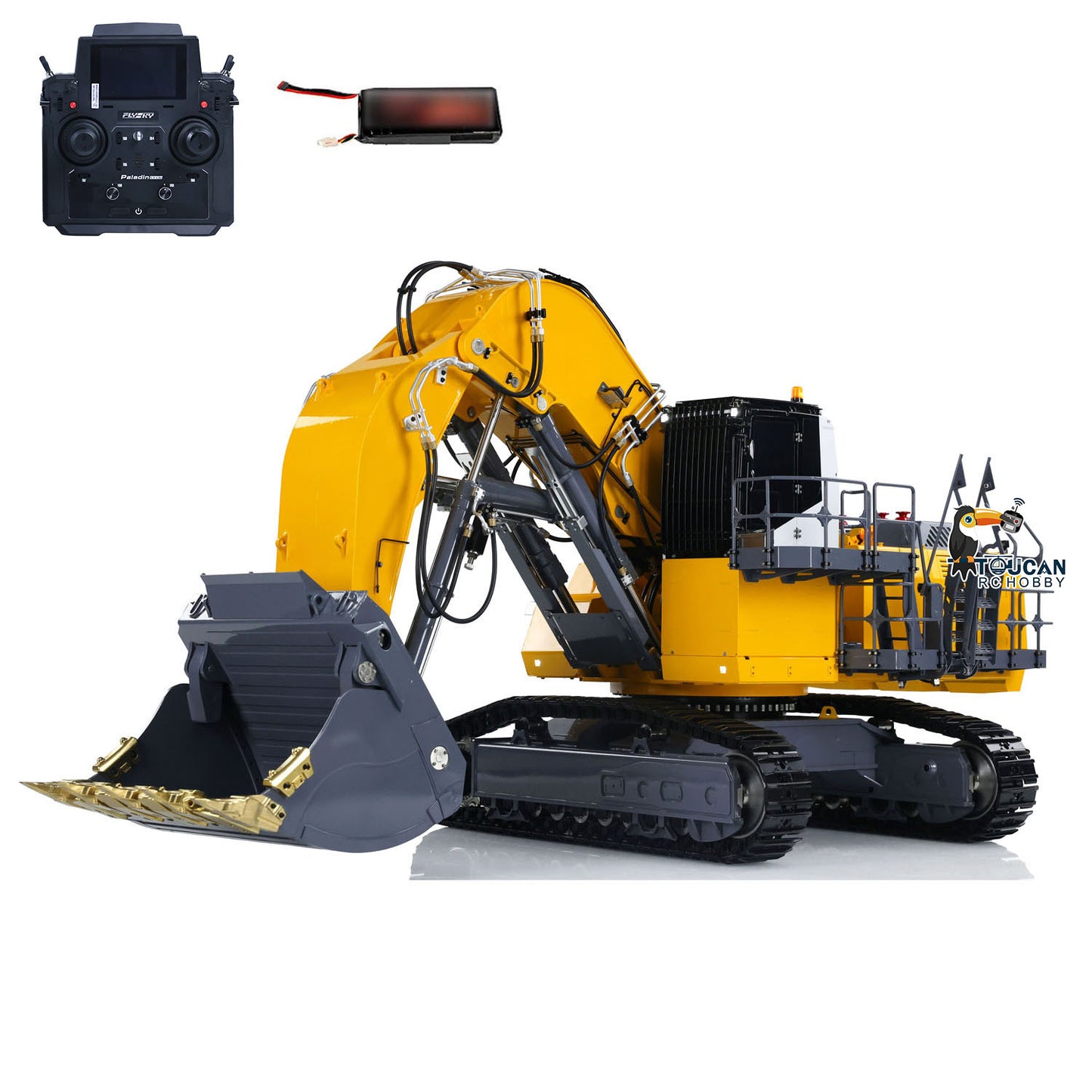 Pre-order 1/14 LESU RC Hydraulic Excavator 9150 Remote Controlled Digger Truck Vehicle RTR Hobby Model forward Shovel PL18EV Lite