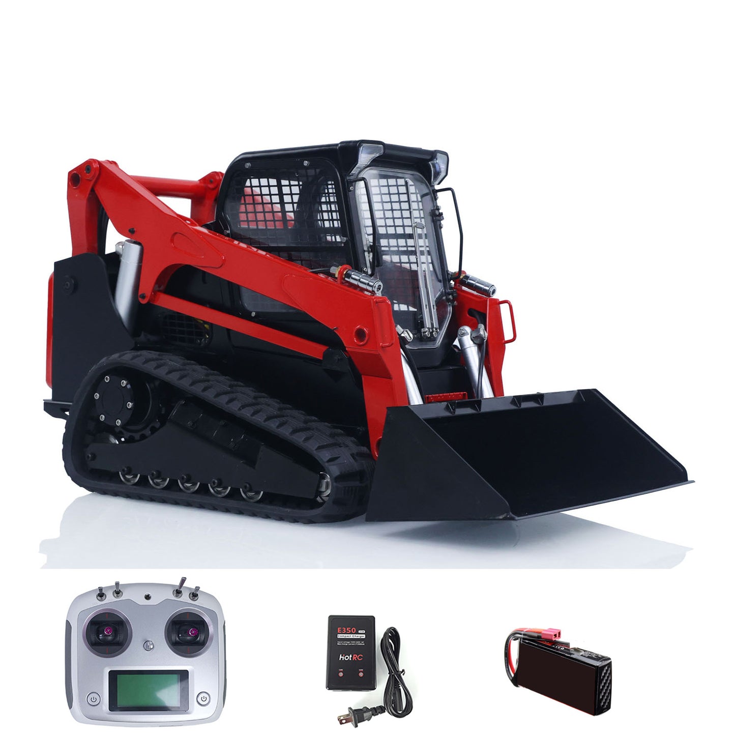 ONLY ONE Fast Shipping 1/14 Hydraulic RC Tracked Loader SM770 Skid-Steer Remote Control Car Model