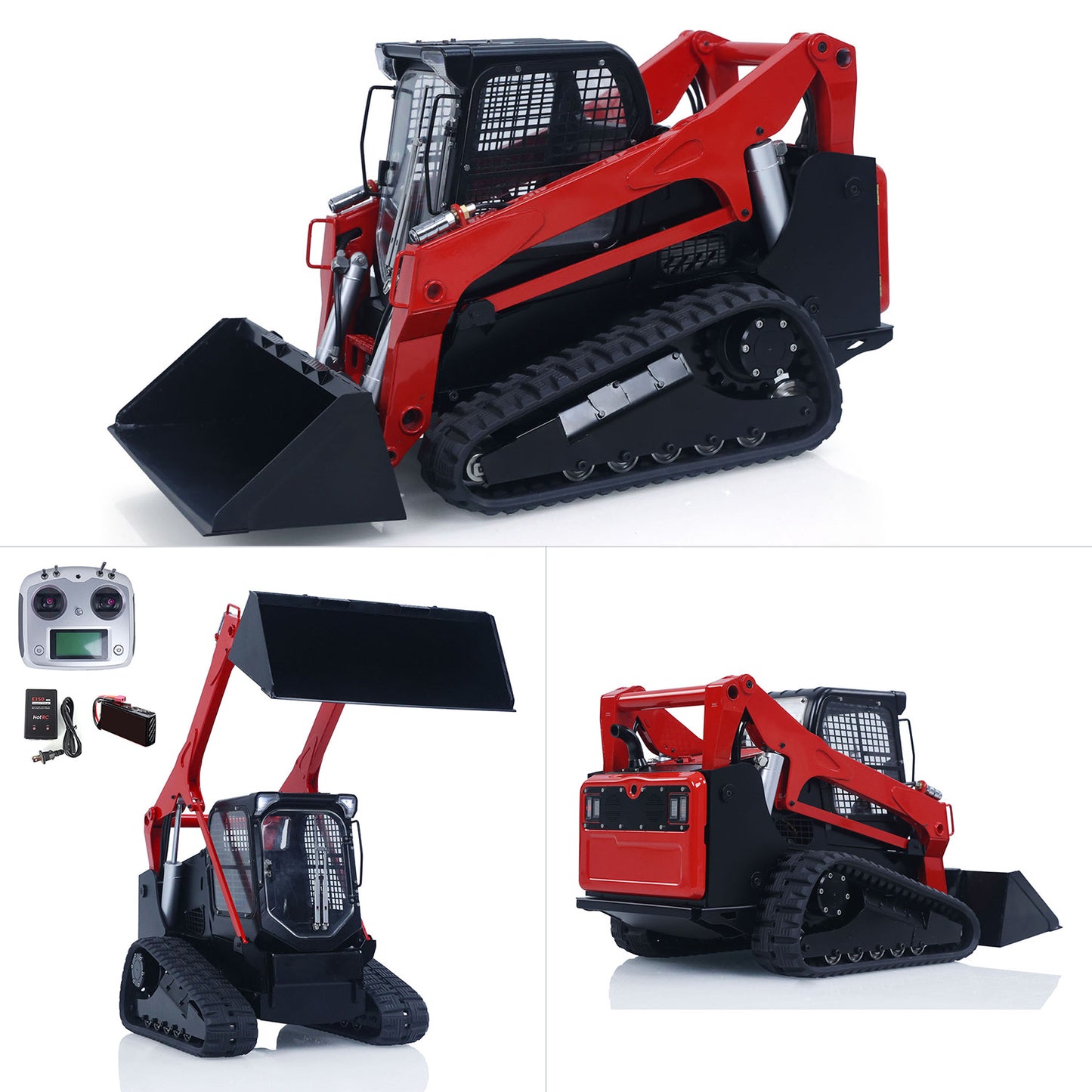 ONLY ONE Fast Shipping 1/14 Hydraulic RC Tracked Loader SM770 Skid-Steer Remote Control Car Model