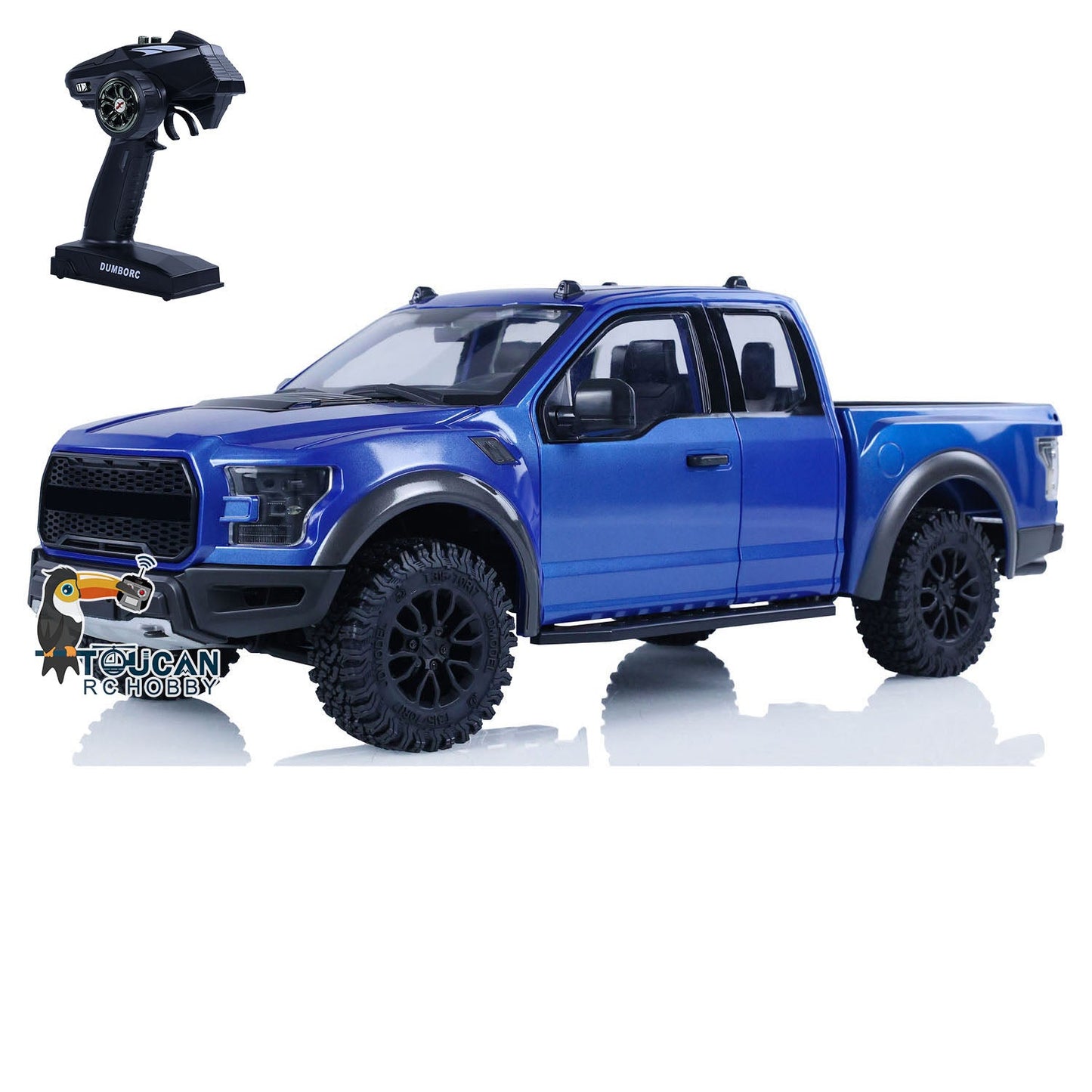 JDMODEL 1/10 Scale Desert Runner RC Truck Racing Model Car fordse F-150 Rock Crawler KIT-E W/ Radio ESC Motor Gearbox Hero Body Set