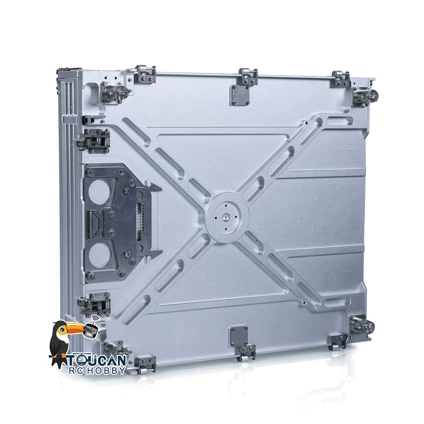 Metal Rear Hook Bucket Front Winch for U535 1/14 RC Off-road Vehicles 4X4 Radio Control Crawler Car