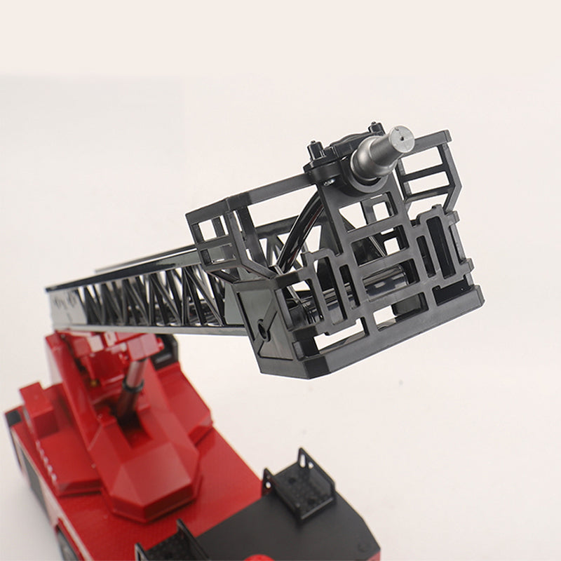 SOLD OUT US STOCK HUINA Toy 1/14 561 2.4G Sprayable Scaling Ladder Fire Truck Tractor RC Model Car