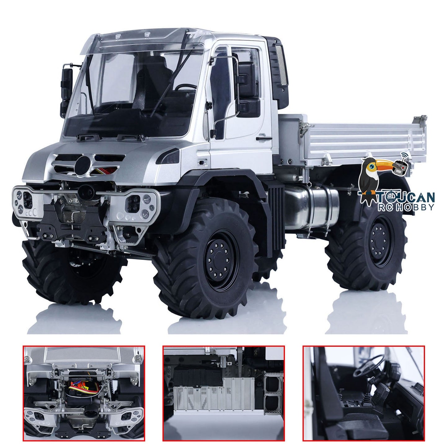 LikeRC U535 1/14 RC Off-road Vehicles 4X4 Crawler Car Radio Controlled Climbing Cars PNP Simulation Model Painted DIY Motor ESC Servo