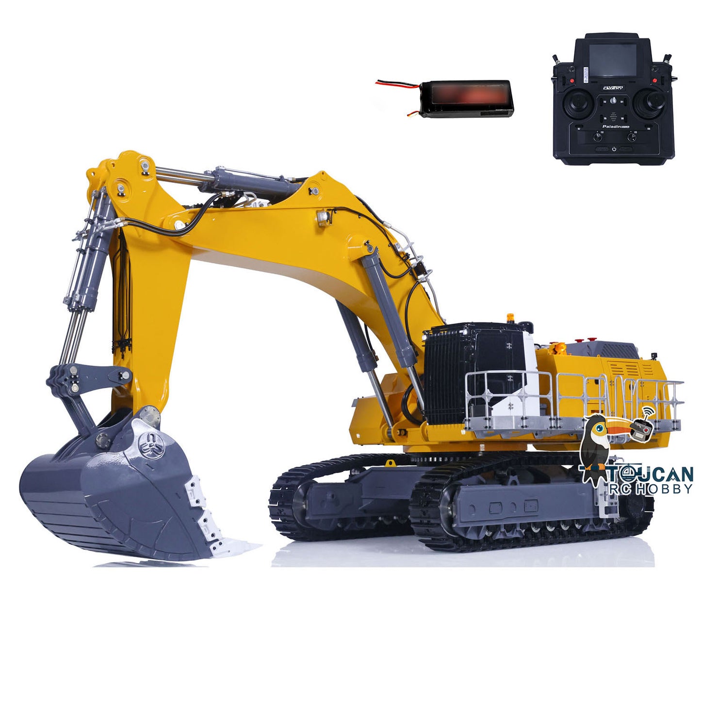 LESU 1/14 RC Hydraulic Excavator AOUE 9150 Heavy Duty PL18EV Lite RTR Remote Control Digger Backhoe Shovel RTR Model