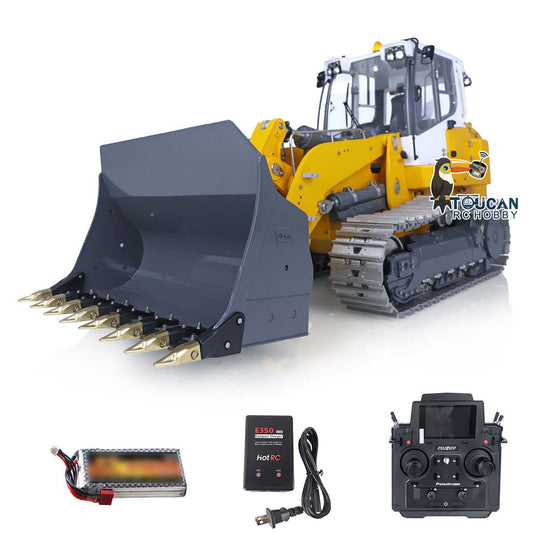 LESU Metal 636 1/14 RC Hydraulic Tracked Loader RTR Remote Control Loaders Simulation Model PL18EV Lite ESC Servo Motor