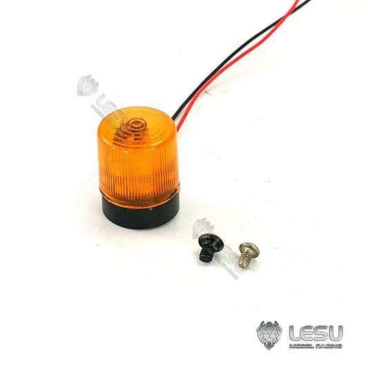 Roof Warning Light Rotating Lamp A 1/14 RC Tractor Truck Dumper DIY TAMIYA Model