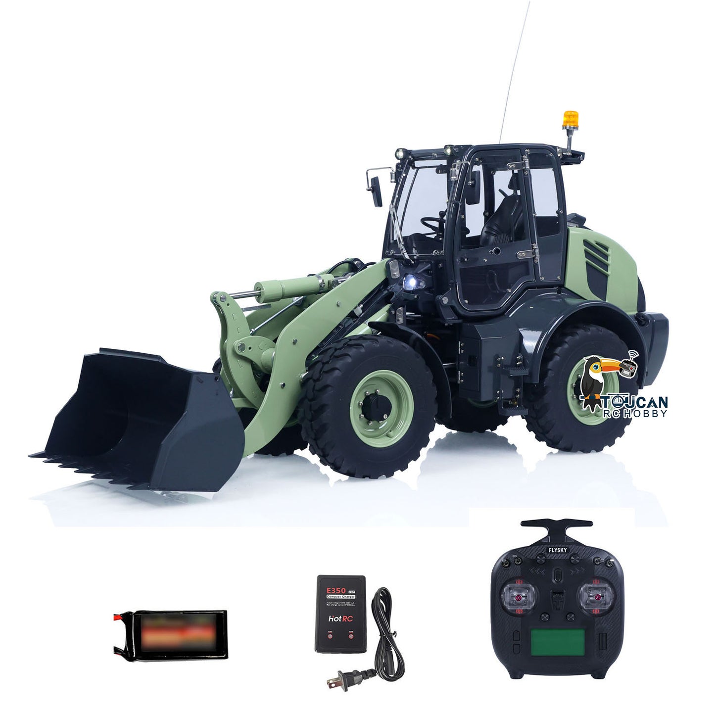 Metal LESU 1/14 RC Hydraulic Loader Aoue WA100M-8 4X4 RTR Remote Control Construction Vehicle Axle Differential Lock Sound Light ST8 Radio Engineering Machine