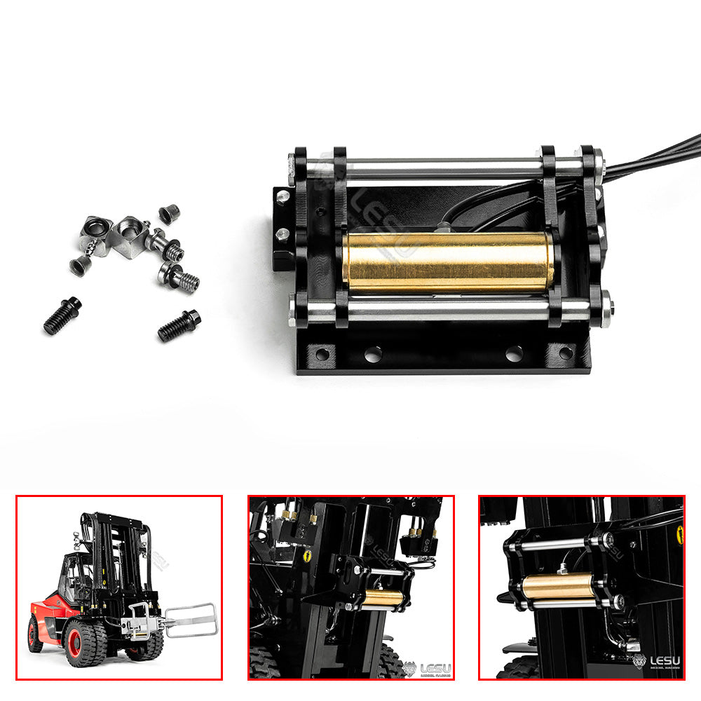 LESU 1/14 Heavy RC Hydraulic Forklift KIT Fast Coupler Extended Fork for LDH160 Remote Control Truck Aoue-LD160S Model