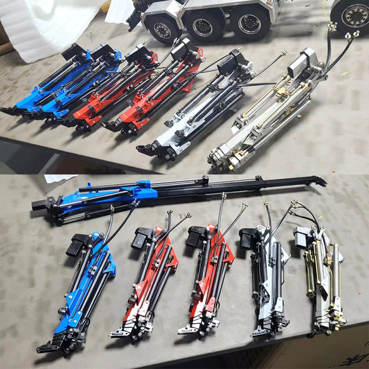 Metal Fly Jib Arm for 1/14 RC Hydraulic Crane DIY Dumper Radio Controlled Tractor Truck 770S R620 3363 Lorry Vehicle Tipper
