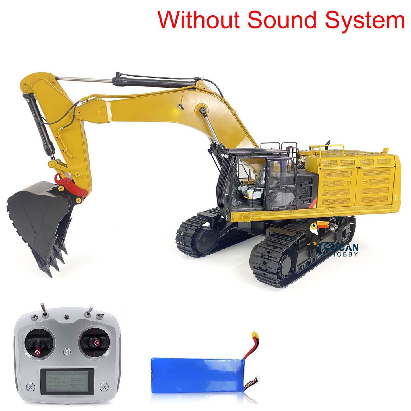 Metal 1/14 374F Hydraulic RC Excavator Remote Control Engineering Vehicles Electric Machine Trucks I6S ESC Motor Servo Hobby Model