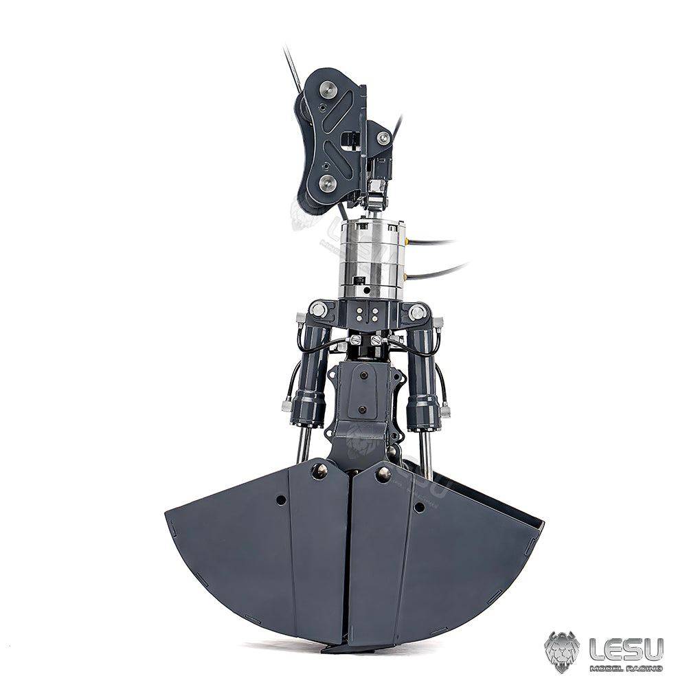 Metal Clamshell Bucket for LESU C374F 1/14 Hydraulic RC Excavator Digger Model