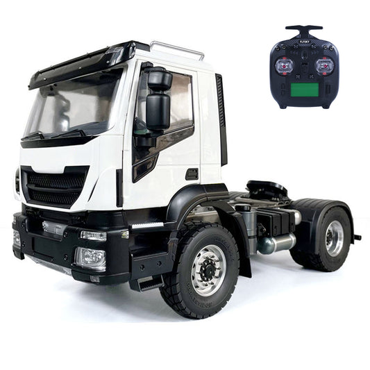1/14 4x2 RC Tractor Truck 2-speed Radio Control Car Assembled and Painted Simulation Model Differential Lock Axle