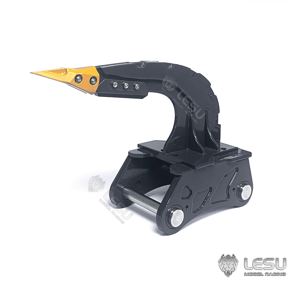 LESU Metal Curved Blade Ripper for 1/14 RC Hydraulic Digger ET35 Remote Controlled Excavator DIY Hobby Model Parts