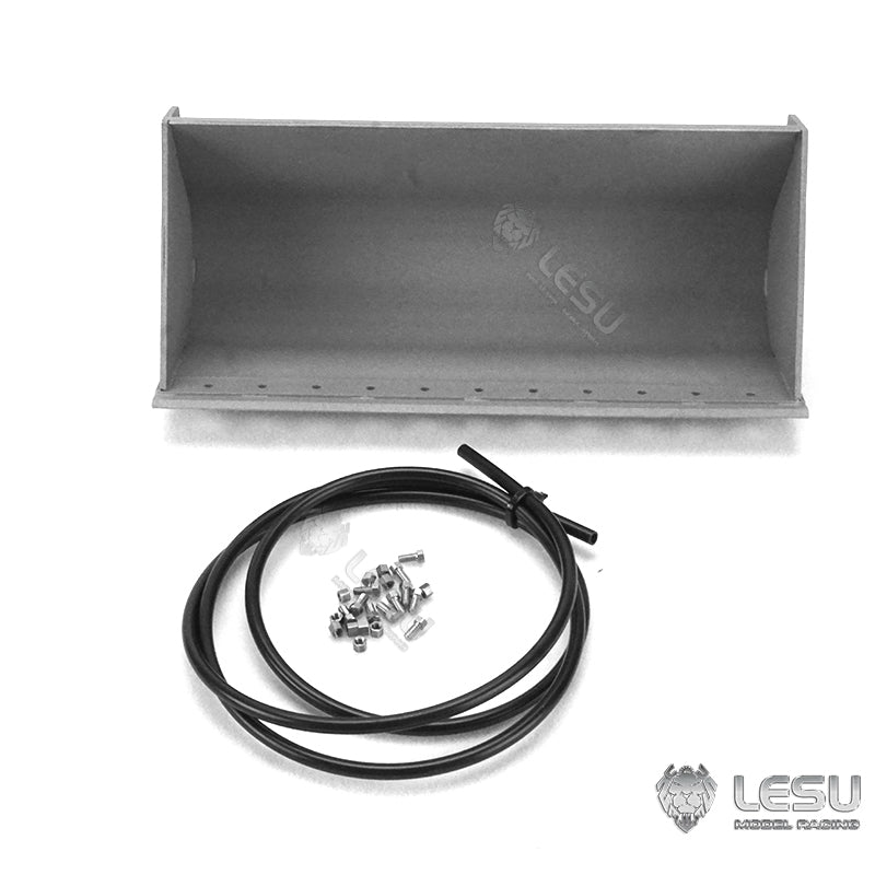 LESU Metal Fork Bucket for 1/14 RC Hydraulic Skid Steer Loader Bobcat DIY Model