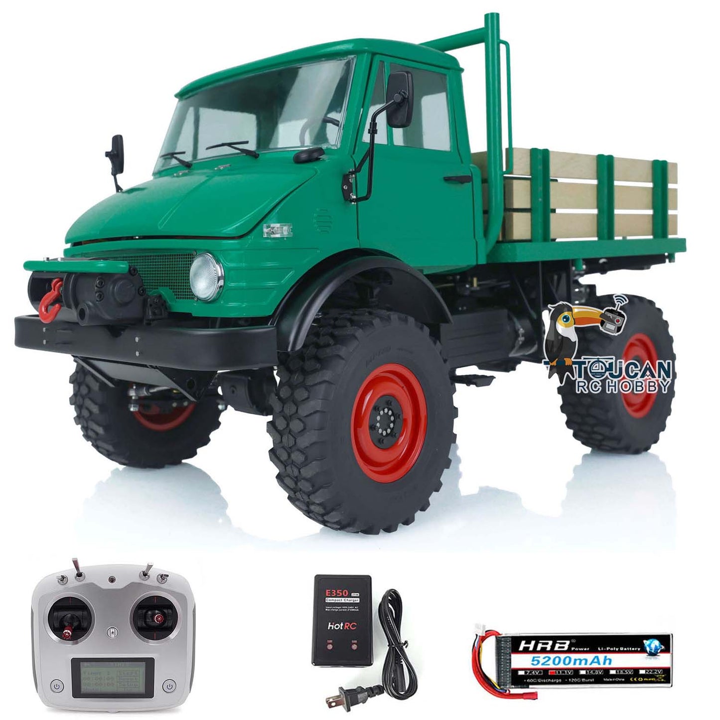 LESU 4x4 1/10 UM406 RC Off-Road Truck Remote Control Car W/ FS i6S Radio Electronic Parts Painted Assembled Model DIY Vehicle