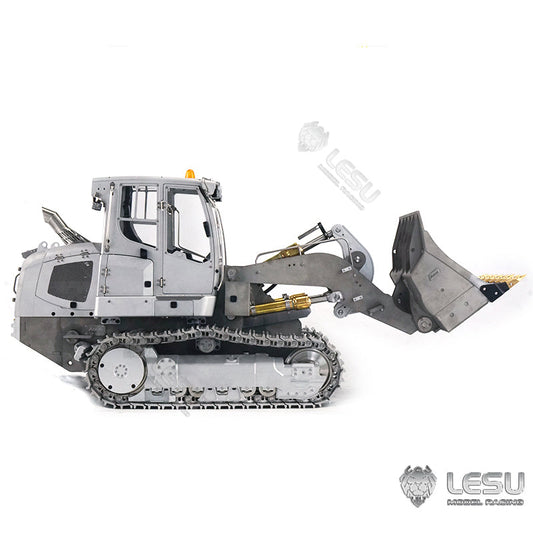 LESU 1/14 Metal Hydraulic 2CH Valve RC Tracked Loader Radio Control Car W/ Servo ESC Decals Light Sound System Motor Bucket Unassembled