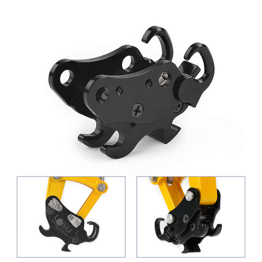 Metal Manual Quick Release Coupler for LESU Aoue PC30 B0003 1/14 RC Hydraulic Excavator Remote Control Mini Digger DIY Model Engineering Vehicle