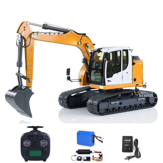 Fast Shipping 1/14 RC Hydraulic Excavator R920 JDM-208 Metal Remote Control Digger Model Sound