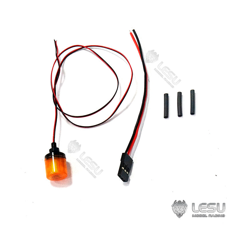 LESU RC Model Part Rotating Warning Light A RC 1/14 DIY TAMIYA Tractor Truck Car