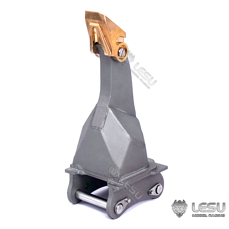 LESU 1/14 Metal Aoue ET26L Hydraulic RC Excavator Painted Three-section Ripper Bucket Tree Digging Tool Compactor Trailer Crusher