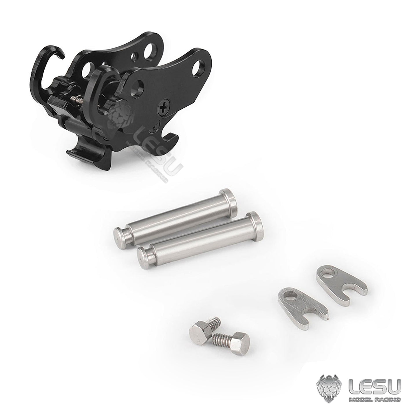 Metal Manual Quick Release Coupler for LESU Aoue PC30 B0003 1/14 RC Hydraulic Excavator Remote Control Mini Digger DIY Model Engineering Vehicle