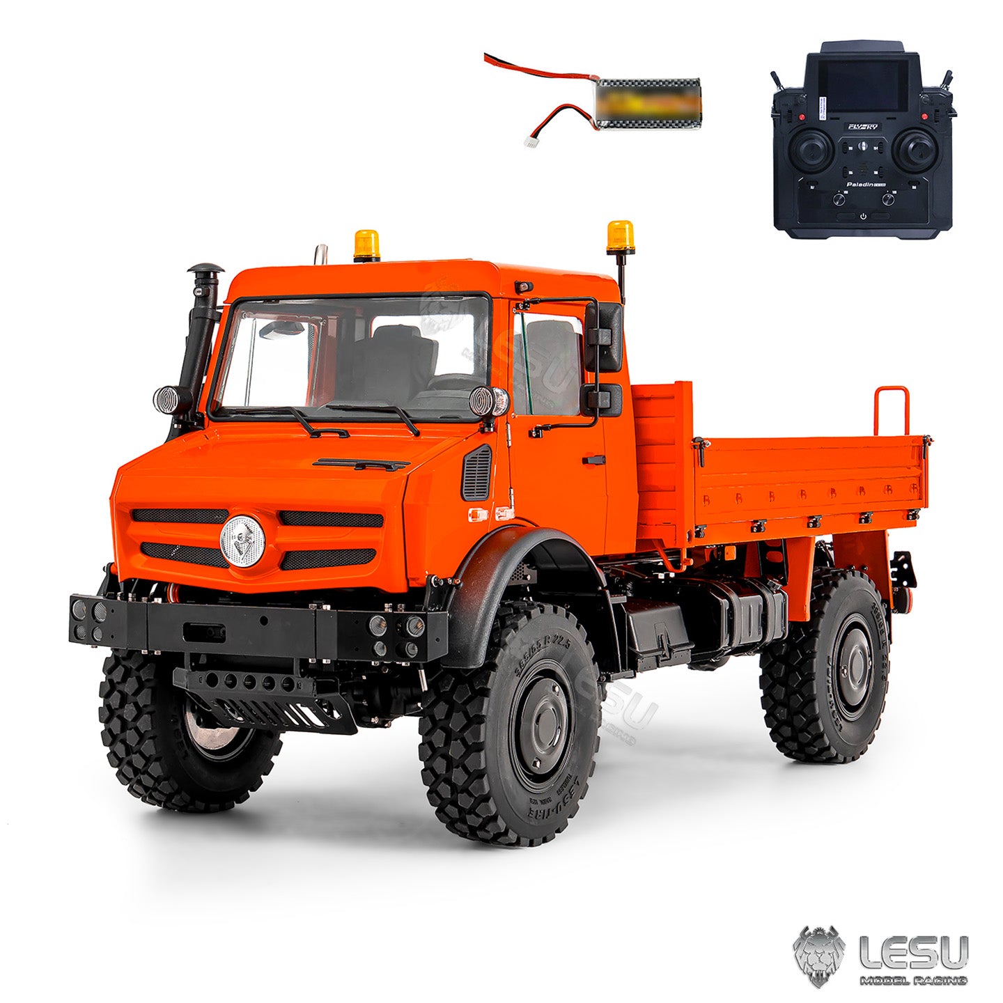 RTR LESU U4023 4X4 1/14 RC Off Road Vehicle Metal ATV Remote Control Light Truck MT44023 Model Light Sound Wheel Reduction Differential Locks