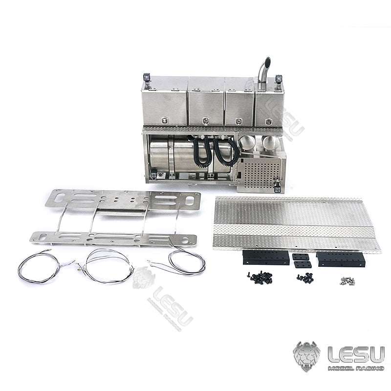 LESU Metal Heavy Equipment Rack for 1/14 TAMIYA RC Tractor Truck DIY Model