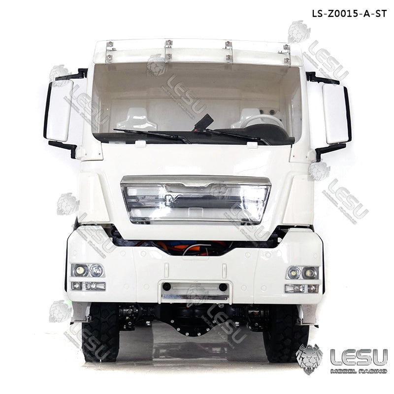 LESU 1/14 6x6 Metal TGS Dumper A/B RC Truck Model Light Sound Hydrualic System Motor Light Sound Opitonal Versions