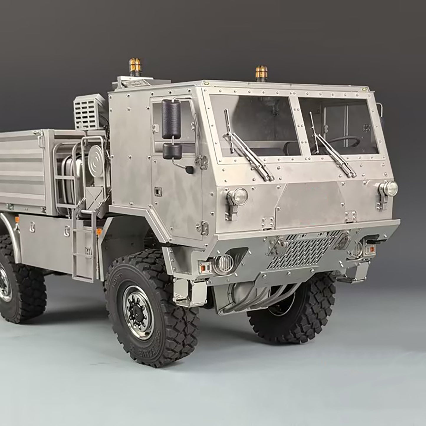 T815 3Speed 1/14 RC Off Road Military Truck Metal Body Remote Control 4X4 Transport Vehicle Flysky ST8 Radio Differential Locks