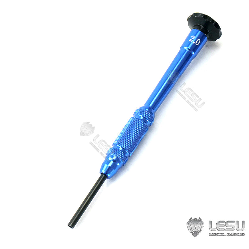 External Hexagonal Screwdriver 1.7mm 2.0mm 2.5mm 3.0mm Tools for LESU 1/14 TAMIYA RC Tractor Truck Dumper Trailer Car Lorry Parts