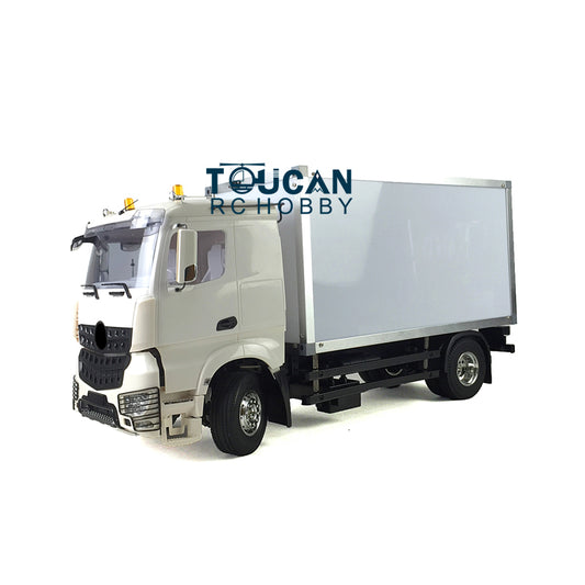 US STOCK 1:14 Container Tractor Scale 2Axles RC Truck KIT Car Radio Control Model W/Motor