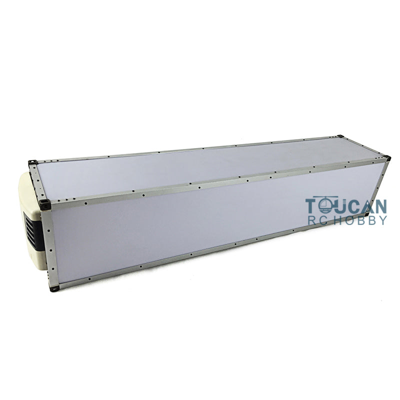 US STOCK TOUCAN 1/14 40ft Reefer Container Uassembled for DIY TAMIYA Semi Trailer Tractor Truck KIT