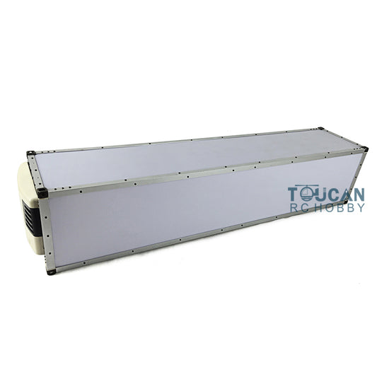 US STOCK TOUCAN 1/14 40ft Reefer Container Uassembled for DIY TAMIYA Semi Trailer Tractor Truck KIT