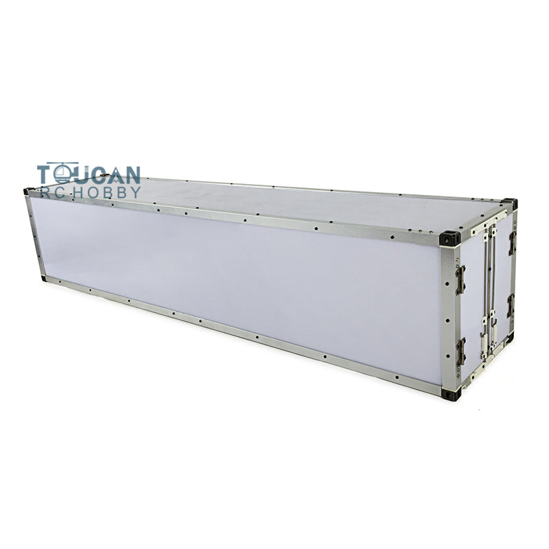 US STOCK TOUCAN 1/14 40ft Reefer Container Uassembled for DIY TAMIYA Semi Trailer Tractor Truck KIT