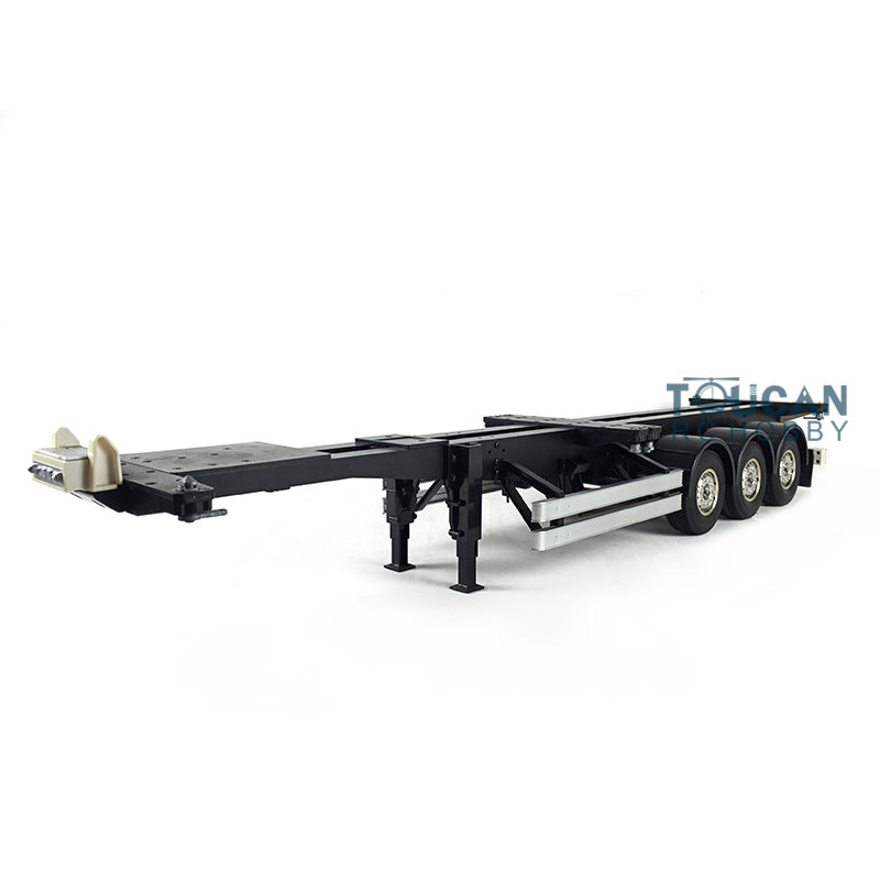 US STOCK TOUCAN 40ft Chassis Model for 1/14 DIY TAMIYA Tractor Truck Semi Trailer Car